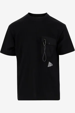 and wander T-shirt With Logo And Snap Hook