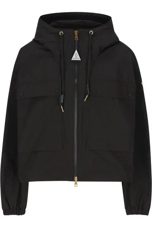 Moncler Logo Patch Zip-up Jacket
