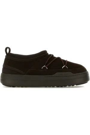 Moon Boot Brown Suede Mb Park Icon Slip Ons