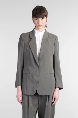 Giorgio Armani Blazer In Green Silk