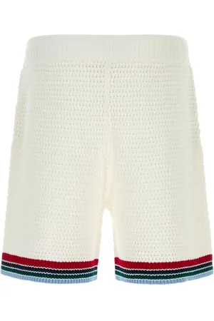Casablanca Crochet Bermuda Shorts