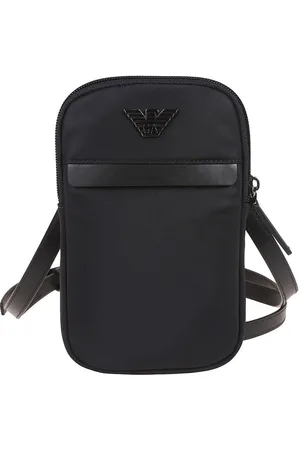 Emporio Armani Logo Patch Zipped Wallet