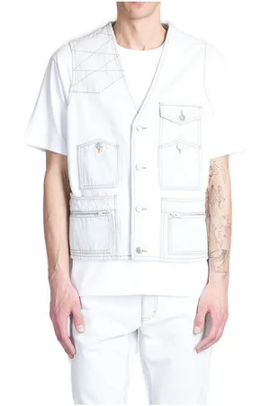 Bally Denim Sleeveless Vest