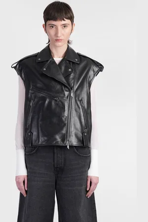 SALVATORE SANTORO Biker Jacket In Leather