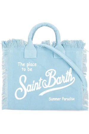 MC2 SAINT BARTH Colette Linen Shopping Bag