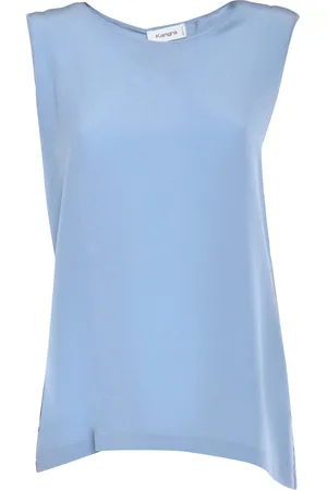 KANGRA CASHMERE Silk Tank Top
