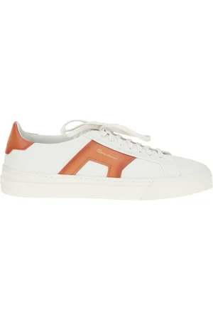 santoni Leather Sneakers