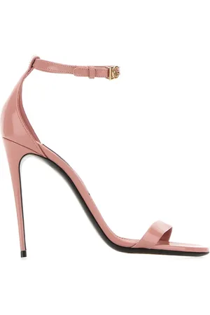 Dolce & Gabbana Pink Leather Keira Sandals