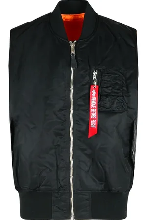 Alpha Industries Black Nylon Vest