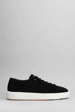santoni Drunks Sneakers In Suede
