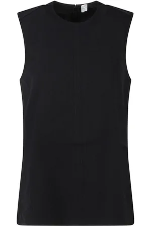 Totême Striped Sleeveless Top