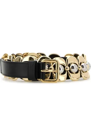 Miu Miu Multicolor Leather And Metal Belt