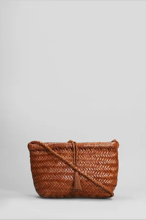 Dragon Diffusion Minsu Mini Basket Hand Bag In Leather Color Leather