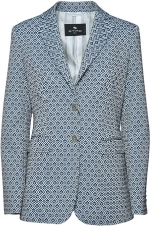Etro Single-breasted Jacquard Jacket