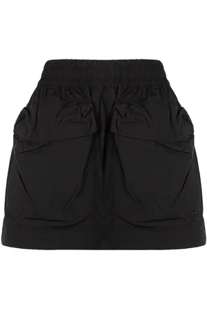 Diesel O-cean Elasticated Waistband Mini Skirt