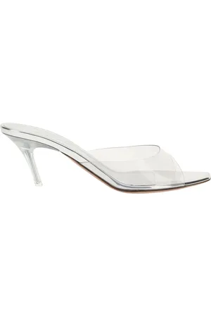 Amina Muaddi Alexa Slip-on Sandals