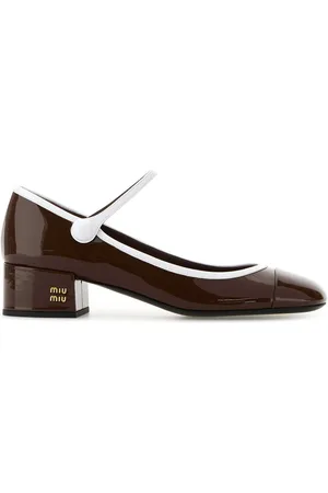 Miu Miu Brown Leather Pumps