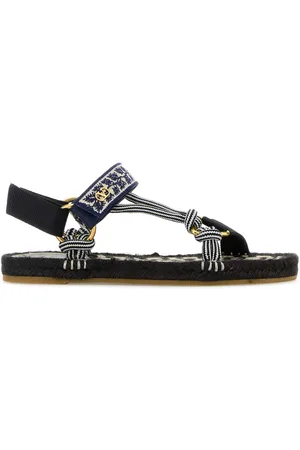 VALENTINO GARAVANI Embroidered Fabric Lake Powell Sandals