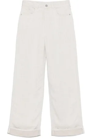 Emporio Armani Jeans Light Grey Wide Leg