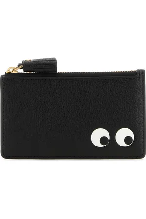 Anya Hindmarch Leather Eyes Card Holder