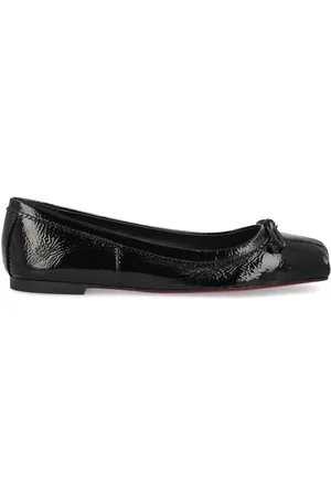 Christian Louboutin Mamadrague Bow Detailed Flat Shoes