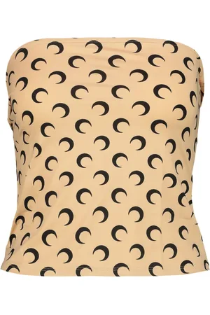 Marine Serre Sleeveless Tube Top