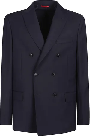FAY Deconstructed Double-breasted Jacket