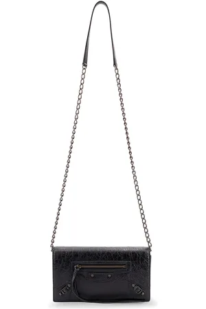 Balenciaga Le City Wallet Leather Shoulder Bag