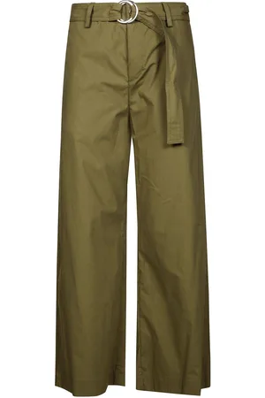 Liu Jo Belt Cropped Trousers