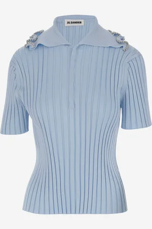 Jil Sander Viscose Polo Shirt