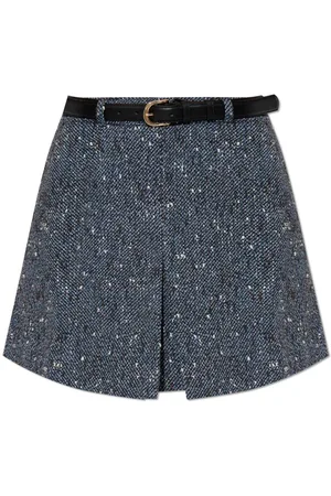 Self-Portrait Boucle Mini Skirt