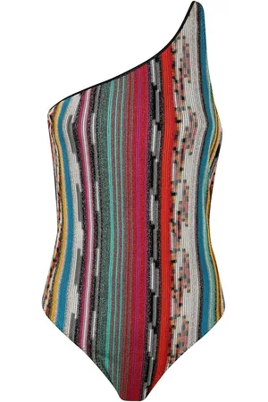 Missoni One-shoulder One-piece Swimsuit