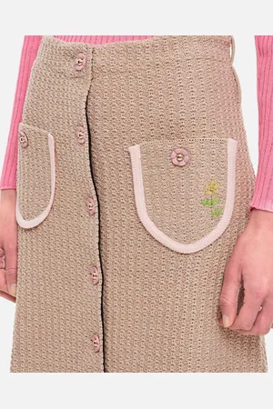 CORMIO Lucia Cotton Midi Skirt