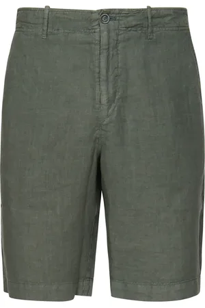 FEDELI Linen Bermuda Shorts