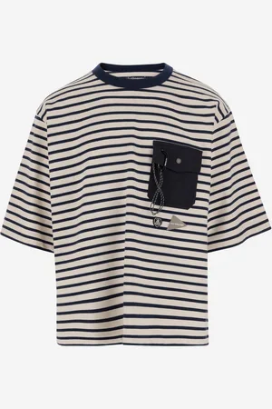 and wander T-shirt With Logo And Snap Hook