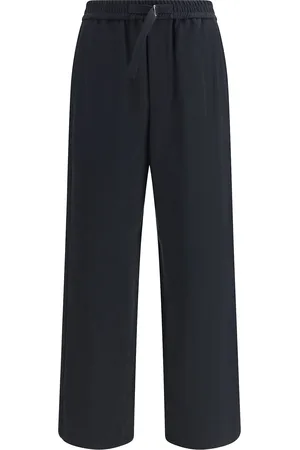 Ami Cotton Wide-leg Pants