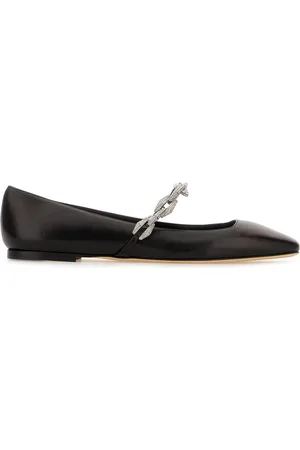 Jimmy Choo Leather Tilda Ballerinas