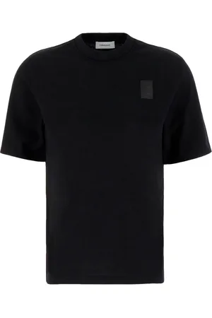 Salvatore Ferragamo Black Cotton T-shirt