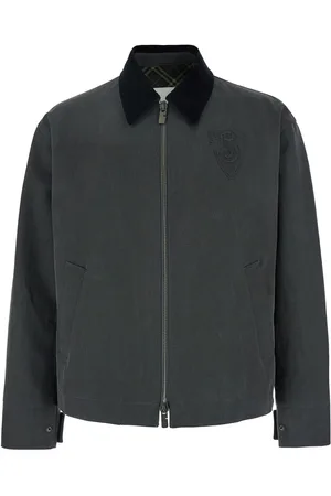 Burberry Black Cotton Casual Jacket