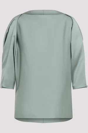 Lanvin Open Sleeve Blouse