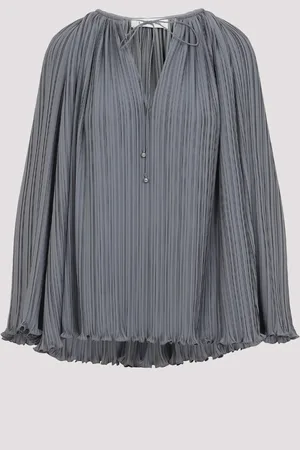 Lanvin Blouse In Grey Polyester