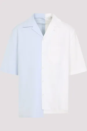 Lanvin Bicolor Asymmetric Shirt