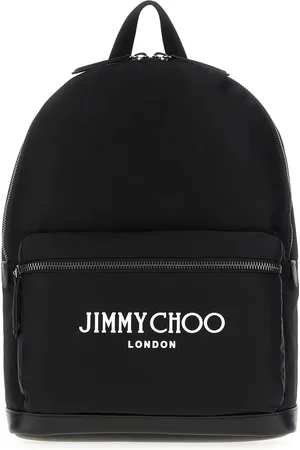 Jimmy Choo Black Nylon Backpack