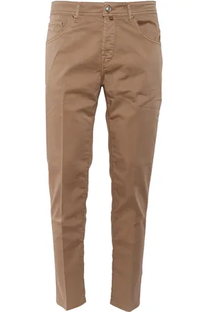 Jacob Cohen Cropped Slim Fit 5 Pocket Pants