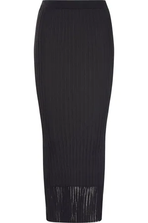 Sportmax Album1234 Ribbed-knit Pencil Skirt