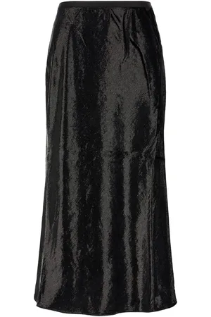 Ralph Lauren Black Polyester Skirt