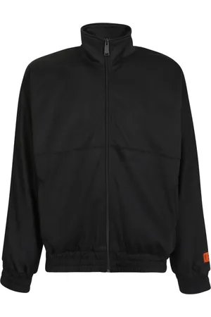 Heron Preston Logo-stripe Zipped Track Jacket