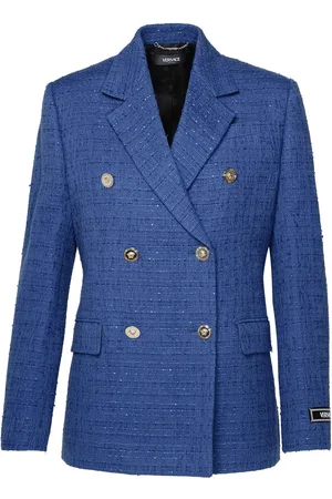 VERSACE Cotton Blend Blazer