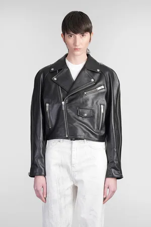 Halfboy Biker Jacket In Leather