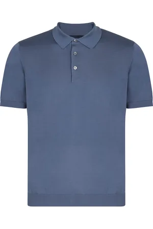 DRUMOHR Knitted Cotton Polo Shirt